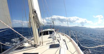 Visions of Johanna with Great Barrier Island NZ in the background