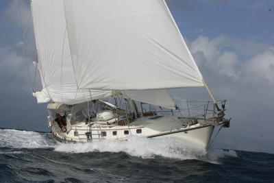 ELI BLUE off Bequia Island