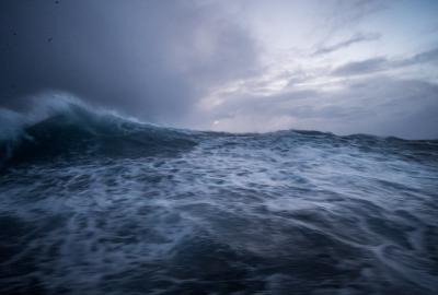 rough seas